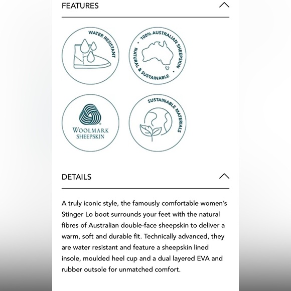 NWOT EMU Australian sleeps skin upper. Ugg style boot. Women’s size 7 Brown - Picture 11 of 11